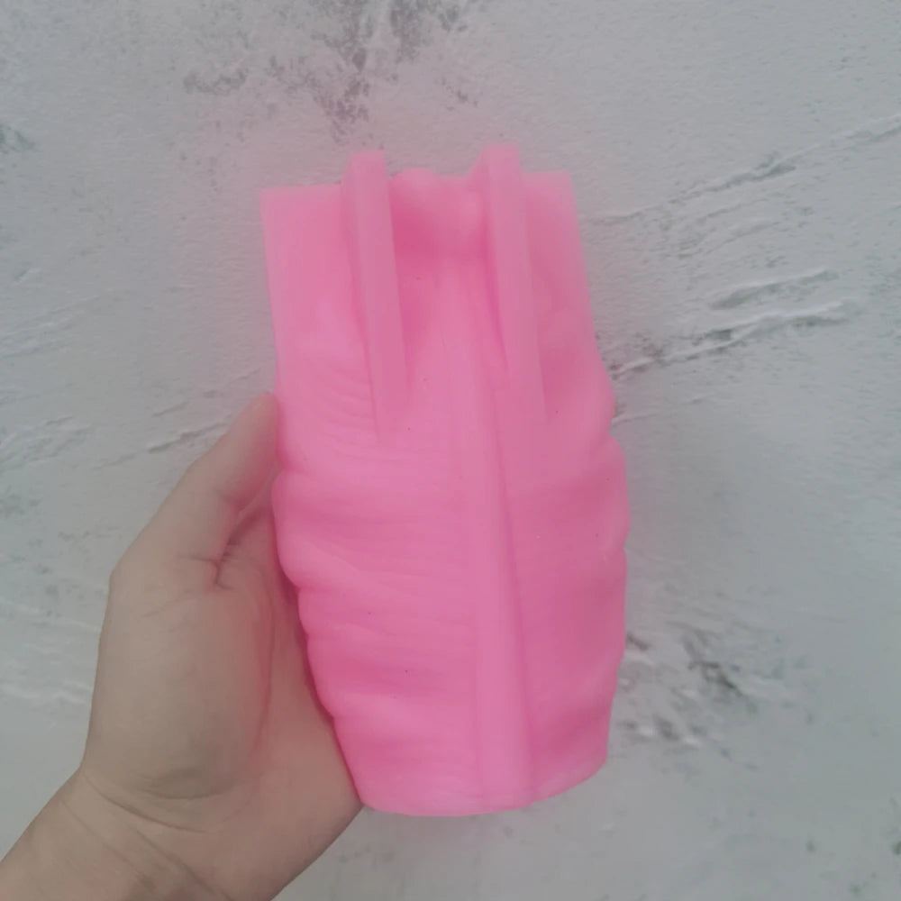 Molde Folha 3D em Silicone