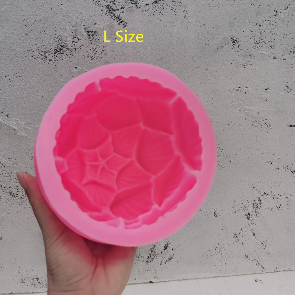 Molde Flor de Lotus em Silicone