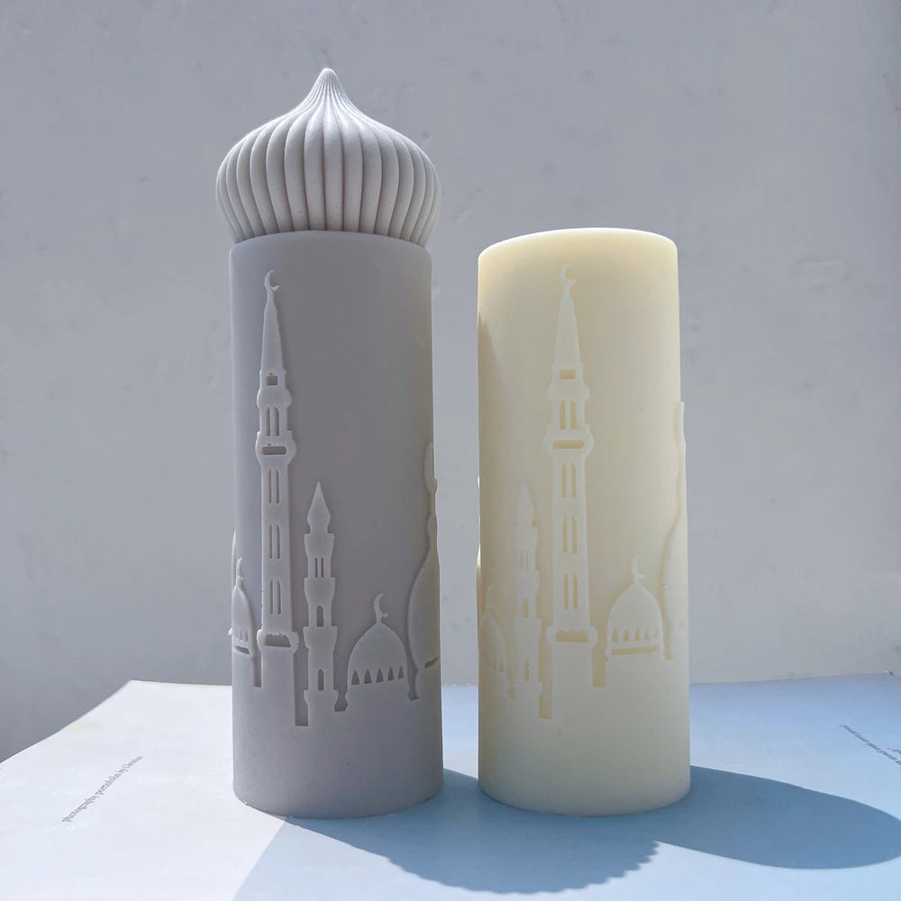 Molde de Mesquita Islâmica em Silicone