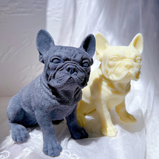 Molde de Cão Frenchies Bulldog em Silicone